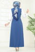 DRESS 9036S324-MS Indigo - Thumbnail