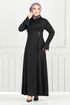 الفستان أسود 9141PL940-M - Thumbnail