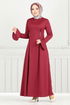 الفستان احمر 9141PL940-M - Thumbnail