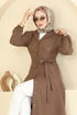 Dress 9162PLK541-MS Brown - Thumbnail