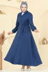 Dress 9162PLK541-MS Dark Indigo - Thumbnail