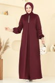 A.S.M. - Dress ASM2824-MS Burgundy