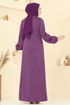 Dress ASM2824-MS Dark Lilac - Thumbnail