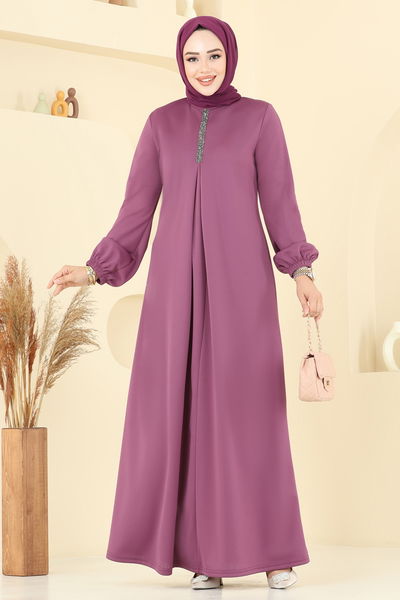 A.S.M. - الفستان وردي غامق ASM2824-MS - 385567