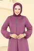 الفستان وردي غامق ASM2824-MS - Thumbnail