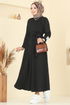 الفستان أسود PL2828-MS - Thumbnail