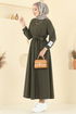 Dress PL2828-MS Khaki - Thumbnail