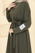 Dress PL2828-MS Khaki - Thumbnail