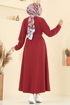 Dress PL2828-MS Red - Thumbnail