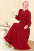 Dress PL9173-MS Red - Thumbnail
