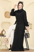 Dress PL9179-MS Black - Thumbnail