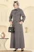 الفستان بيج PL9179-MS - Thumbnail