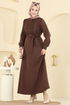 Dress PL9184-MS Brown - Thumbnail