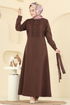 Dress PL9184-MS Brown - Thumbnail