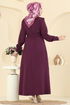 Dress PL9184-MS Damson - Thumbnail