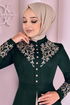 Düğme Detaylı Kombin Zümrüt ASM2506 - Thumbnail
