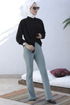 Espagnol Trot Pantalon Menthe TFS3991 - Thumbnail