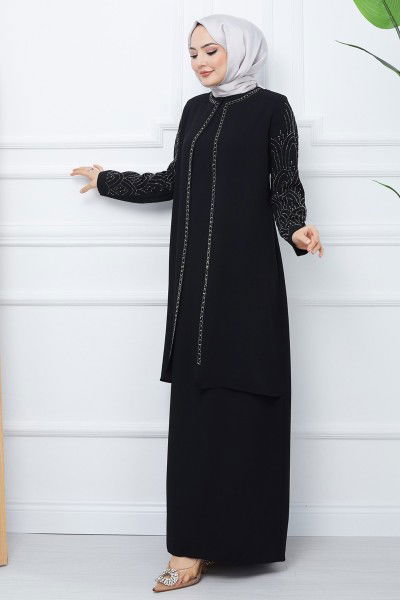 O.Z.T. - Evening Dress 2003OZT1013-MS Black