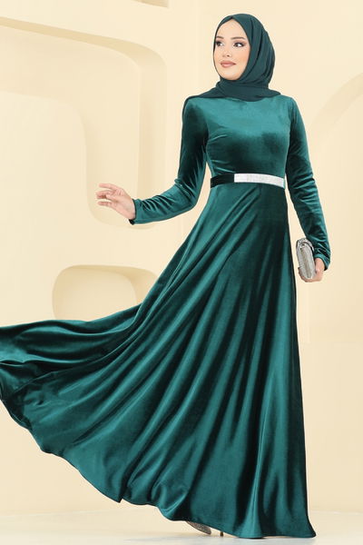 M.E.Y. - Evening Dress 2013MEY846-MS Emerald - 401352