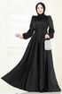 Evening Dress 2382ANT466-MS Black - Thumbnail