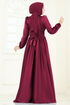 Evening Dress 2382ANT466-MS Burgundy - Thumbnail