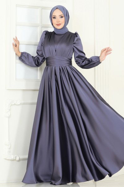 A.N.T. - Evening Dress 2382ANT466-MS Dark Lilac