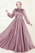 Evening Dress 2382ANT466-MS Light Rose Dried - Thumbnail