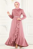 A.S.M.K. - Evening Dress 2497ASMK1074-MS Light Rose Dried