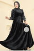 Evening Dress 2586MEY846-MS Black - Thumbnail