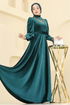 Evening Dress 2586MEY846-MS Emerald - Thumbnail
