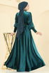 Evening Dress 2586MEY846-MS Emerald - Thumbnail