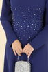 Evening Dress 2727SL432-MS Navy Blue - Thumbnail