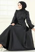 Evening Dress 2745ASMK1074-MS Black - Thumbnail