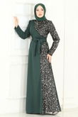 A.S.M.K. - Evening Dress 2808ASMK1074-MS Emerald