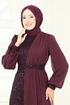 فستان سهرة توتي 2819ELC1143-MS - Thumbnail