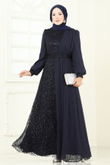 E.L.C. - Evening Dress 2819ELC1143-MS Navy Blue