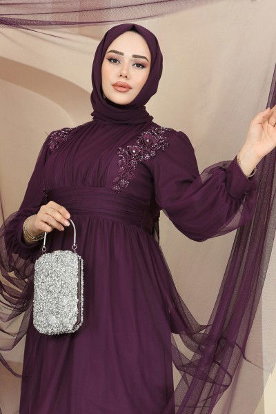 E.L.C. - فستان سهرة توتي 2820ELC1143-MS