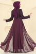 فستان سهرة توتي 2830ELC1143-MS - Thumbnail