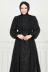 Evening Dress 4026YGS898-M Black - Thumbnail
