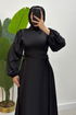 Evening Dress 4637ALG474-MS Black - Thumbnail