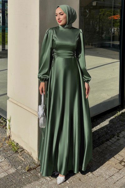 A.L.G. - Evening Dress 4637ALG474-MS Khaki