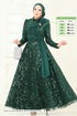 Evening Dress 5099D170-MS Emerald - Thumbnail