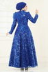 Evening Dress 5099D170-MS Saxe - Thumbnail
