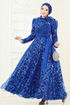 Evening Dress 5099D170-MS Saxe - Thumbnail
