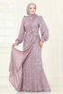 Evening Dress 5238D170-MS Light Lilac - Thumbnail