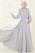 Evening Dress 5286D170-MS Gray - Thumbnail