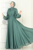 D.M.N. - فستان سهرة أخضر باهت 5286D170-MS