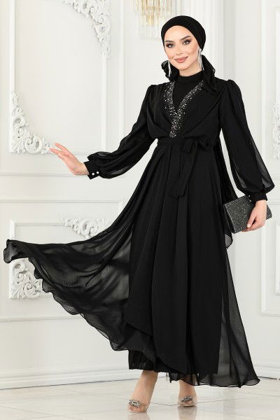 A.B. - Evening Dress 5408AB368-MS Black