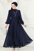A.B. - Evening Dress 5408AB368-MS Navy Blue