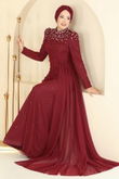 D.M.N. - Evening Dress 5430D170-MS Burgundy